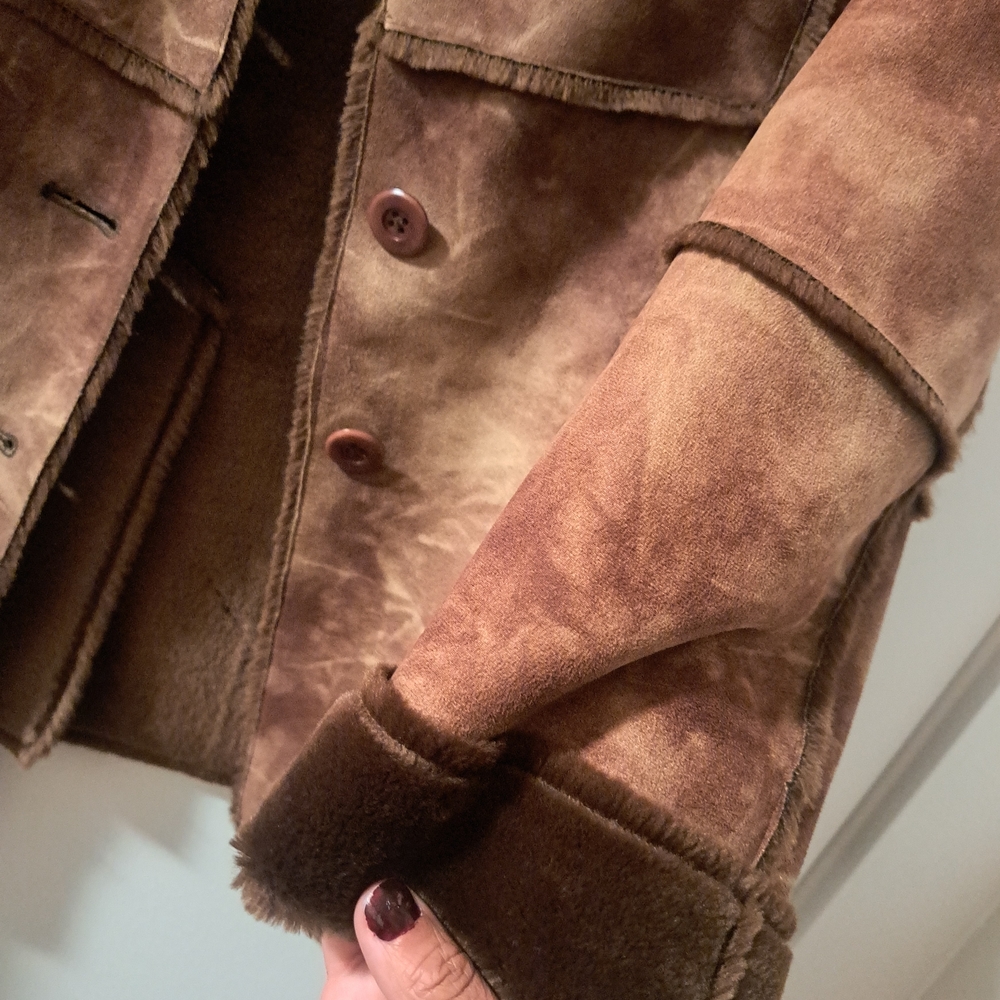 Patchwork Tye Dye Furry Burning Man Coat